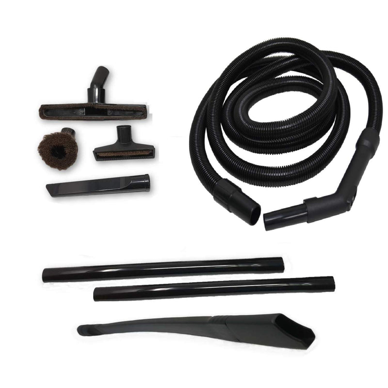 ZVac Compatible Attachment Kit Replacement for Shark Navigator Lift-Away Professional, Powered, Zero-M, Light, & Deluxe Upright Vacuum. Extension Hose, Accessories Kit, Floor Brush, 24" Crevice Tool