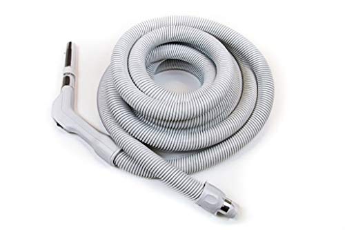 ZVac Universal Central Vacuum Accessory Kit for Central Vacuum Systems with 30 ft On/Off Button Low-Voltage Standard Hose Compatible with Beam, Nutone, Electrolux, Hayden, Centec, & Vacumaid