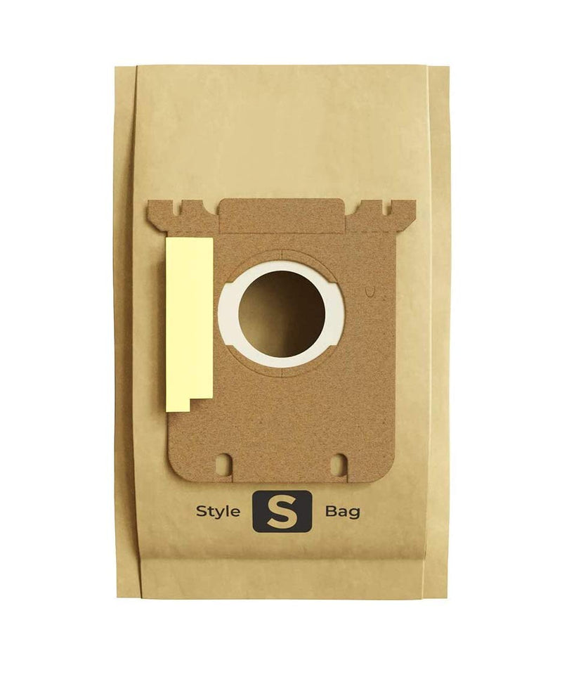 ZVac Replacement Electrolux Type EL200F EL200CQ S Paper Bags - Compatible with Electrolux Canister Models EL6985, EL6988, EL6989, EL6989, EL7000, EL7020, EL7050, EL7060, EL7070, EL7080 Series (10)