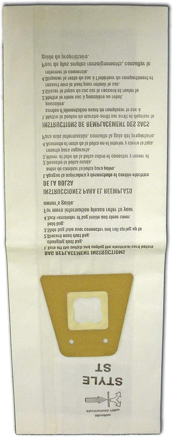ZVac Replacement Eureka Style ST Sanitaire Upright Vacuum Bags