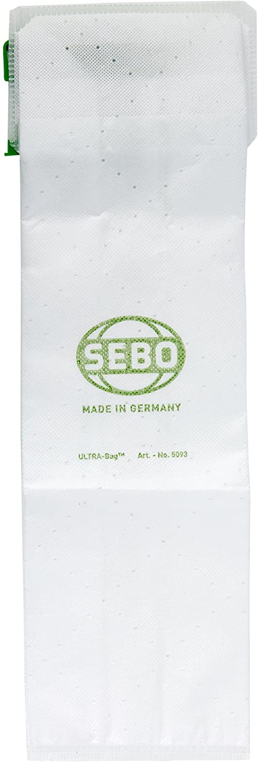 SEBO Vacuum Filter Bag Box for X Series, 8-Pack : ZVac