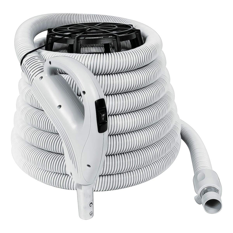 ZVac Universal Central Vacuum Accessory Kit for Central Vacuum Systems with 30 ft Hose Gas Pump Handle & Turbo Air Nozzle Compatible with Beam, Nutone, Electrolux, Hayden, Centec, & Vacumaid
