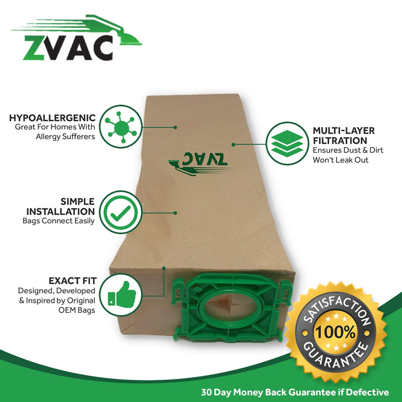 Zvac Replacement Windsor Vacuum Bags Compatible with Kenmore 50015 and Fits All Windsor Sensor Bags and Sensor S12 Models-15 Pack in Bag