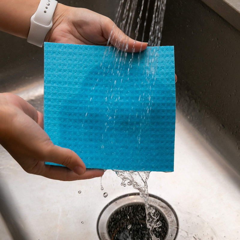 PaperlessKitchen Cleaning Cloths and Scrubs Combo Pack | Two Premium Dish Was...