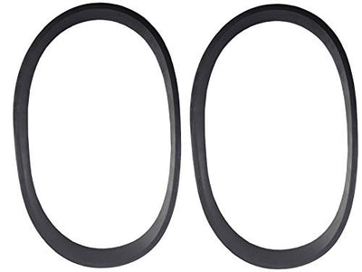 ZVac Replacement Vacuum Belts - Hoover Style Elite Flat - Replaces Parts #AH20080, 38528040 & Style 80- Compatible with Hoover Elite Rewind Bagless Upright Vacuum Cleaners - 2 Pack
