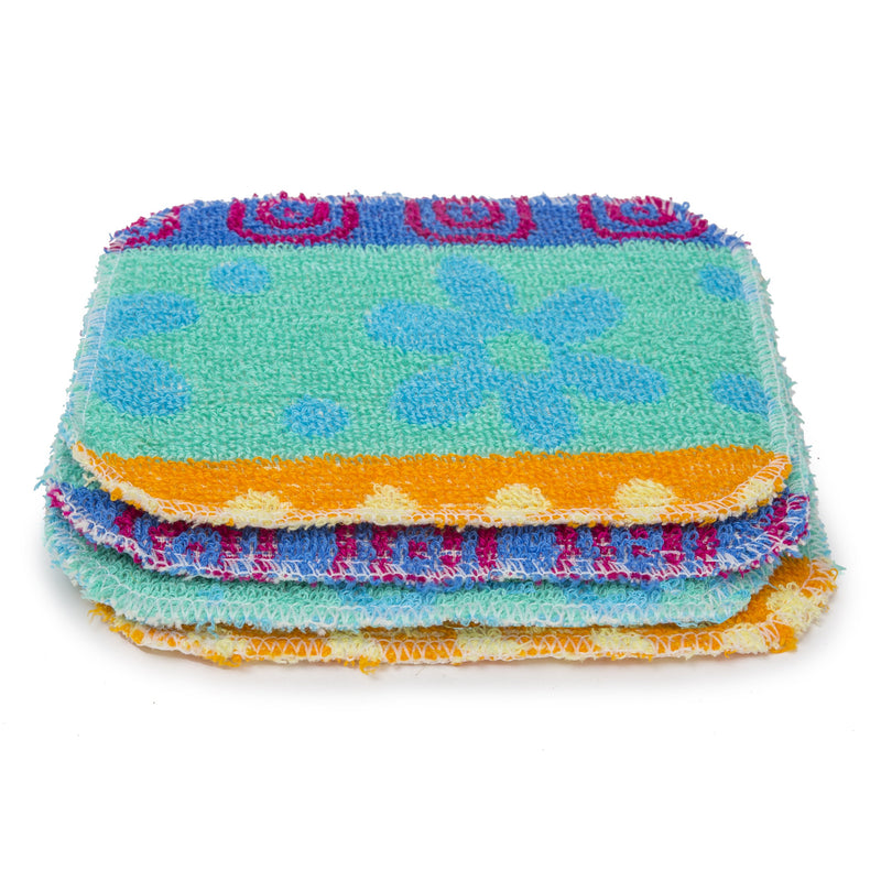 Reusable Dish Scrubber Sponge Set - Non-Scratch Scouring Pads & Scrubbing Clo...