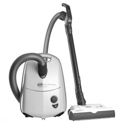 SEBO Airbelt E3 Premium Canister Vacuum White 91641AM